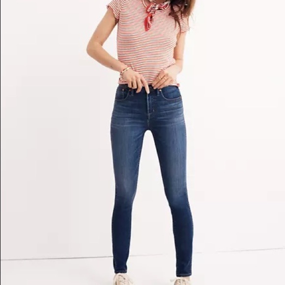 Madewell | High Riser Skinny Skinny Jeans size 26 - Picture 1 of 9